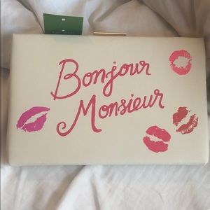 BRAND NEW Kate spade clutch with strap